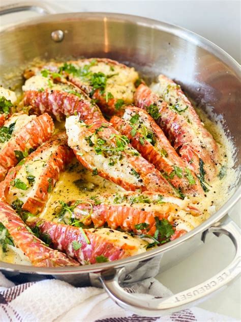 Creamy Garlic Crayfish Tails – The Healthy Plate