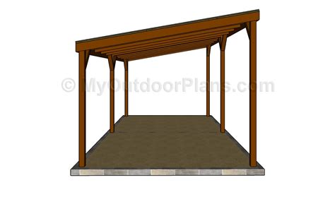 Carport Plans Free | MyOutdoorPlans