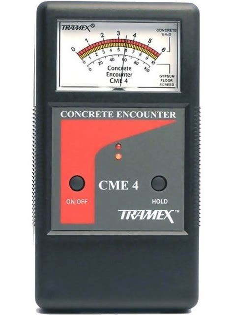 Tramex CME4 Concrete Moisture Meter Encounter