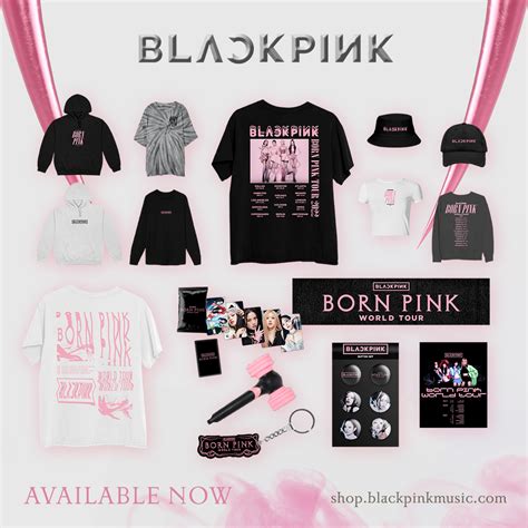 BLACKPINKOFFICIAL on Twitter: "BLACKPINK [BORN PINK] TOUR MERCH ...