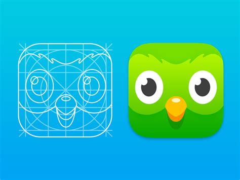 New Duolingo App Icon by Gregory Hartman for Duolingo on Dribbble