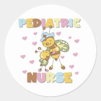 Pediatric Nurse Stickers | Zazzle