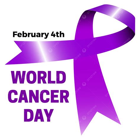 World Cancer Day Logo Transparent Background Vector, World Cancer Day, Cancer Day, Cancer Day ...