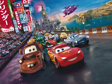 XXL Photo Wallpaper Mural Disney Cars Lightning McQueen - EroFound