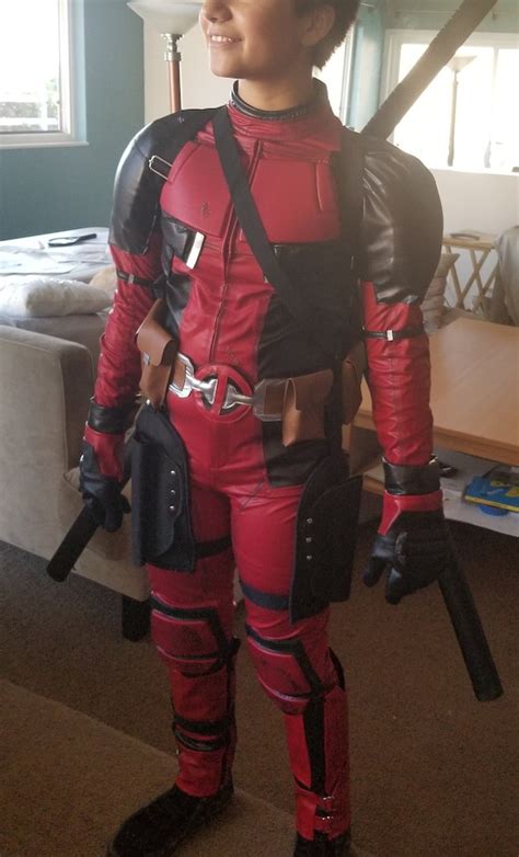 Kids Deadpool cosplay costume made to individual measurements | Etsy