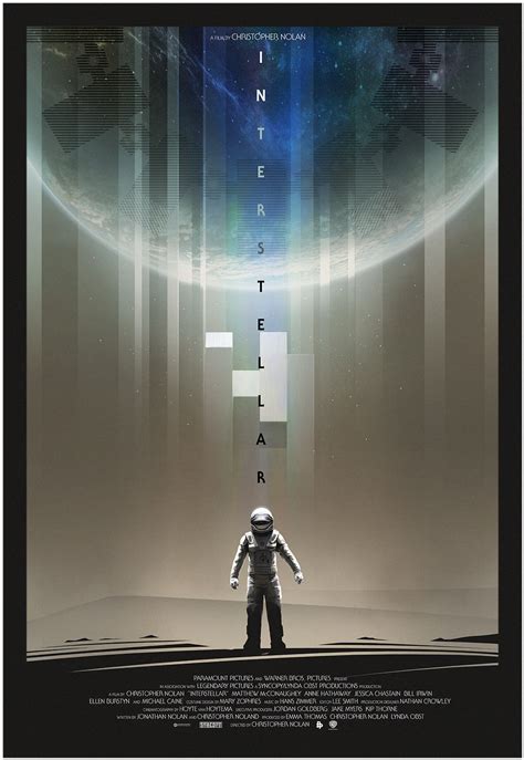 Cool Stuff: Christopher Nolan's Interstellar Posters By Poster Posse