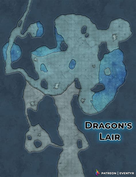 The Wyrm's Lie 5E Adventure + Free White Dragon Lair Map! - Eventyr Games