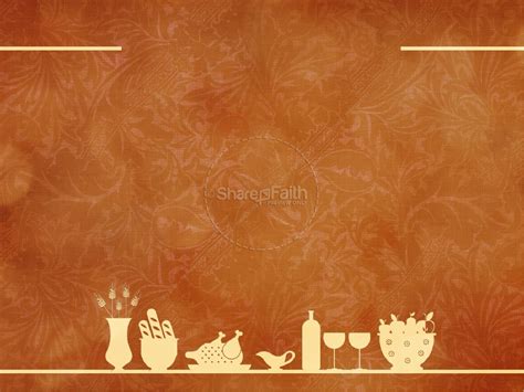 Happy Thanksgiving Event PowerPoint Template