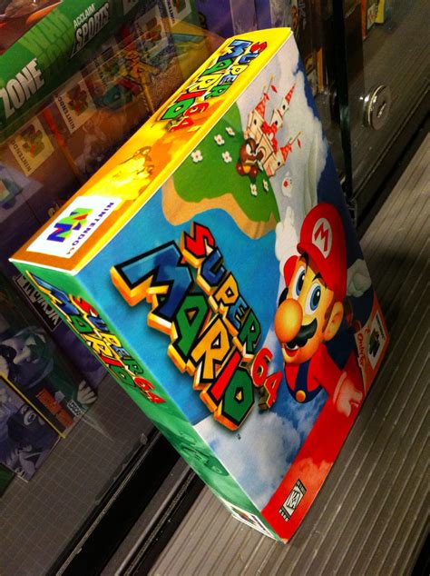 Super Mario 64 | Box My Games! Reproduction game boxes