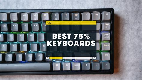 The 9 Best 75% Mechanical Keyboards (for 2023)