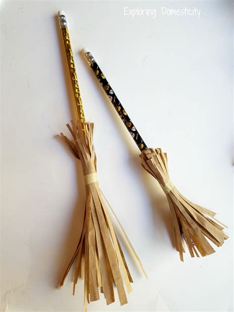 Witch Broom Halloween Class Treats ⋆ Exploring Domesticity