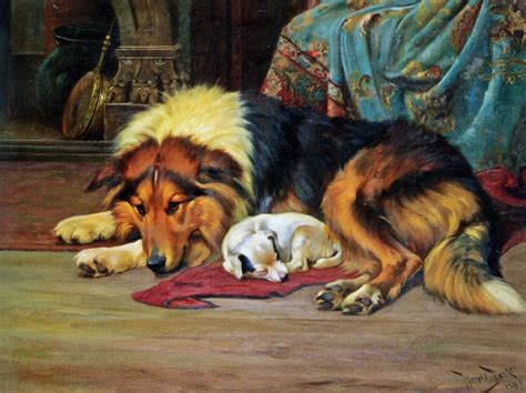 Victorian British Painting: Dog paintings