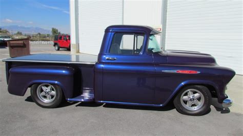 1957 Chevrolet Custom Pickup at Anaheim 2013 as F83 - Mecum Auctions