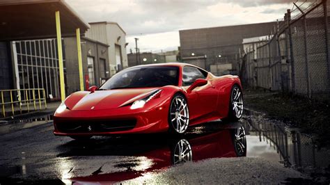 Red Ferrari Wallpapers - Top Free Red Ferrari Backgrounds - WallpaperAccess