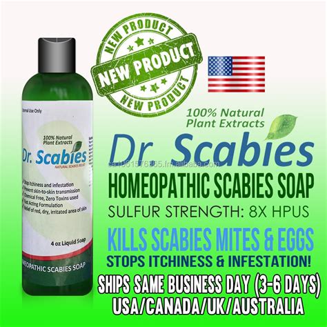 Dr. Scabies Sulfur Soap,Solution And Cream Package Kills Eggs & Mites,Relieves Itchiness - Buy ...