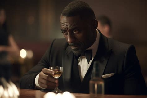 Idris Elba is James Bond – Digital and AI Art