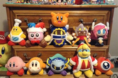 Finished my San-ei Kirby plush collection last week! Now we wait for Rick, Kine, and Coo.. : Kirby