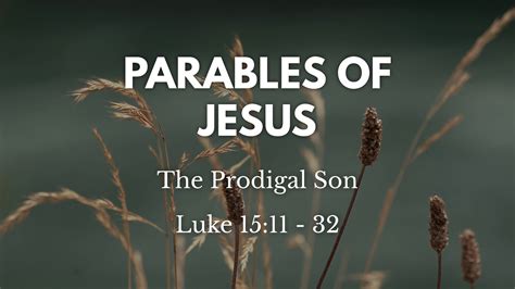 The Prodigal Son - Logos Sermons