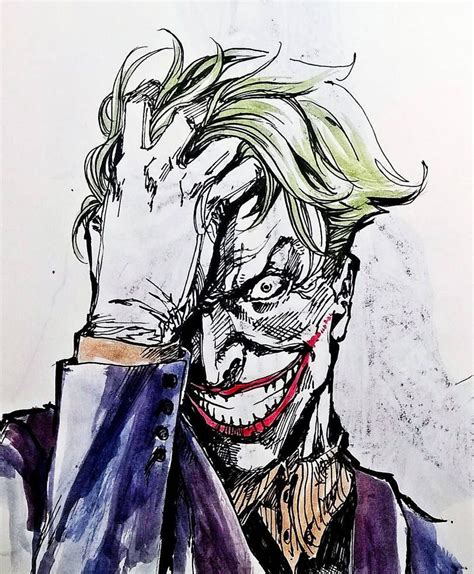 joker by dikeruan on DeviantArt | Joker drawings, Joker sketch, Joker face