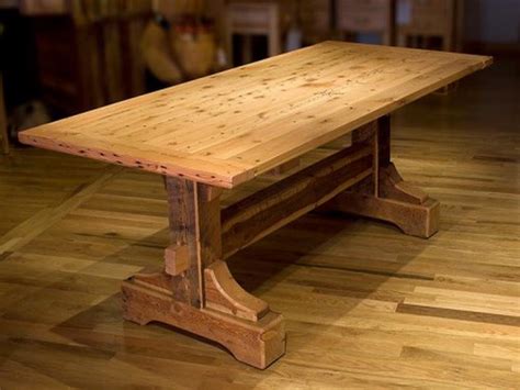 Rustic dining table plans - Hawk Haven