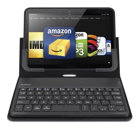 Belkin QODE Bluetooth Keyboard Folio Case for Kindle Fire HD 7 ...