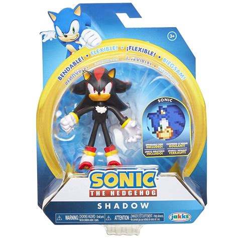 Sonic The Hedgehog Basic Shadow Action Figure - Walmart.com