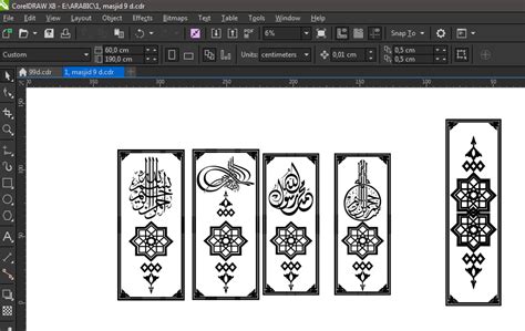 Detail Vector Ornamen Masjid Koleksi Nomer 53