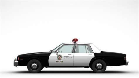 Chevrolet Impala Police 3D model | CGTrader