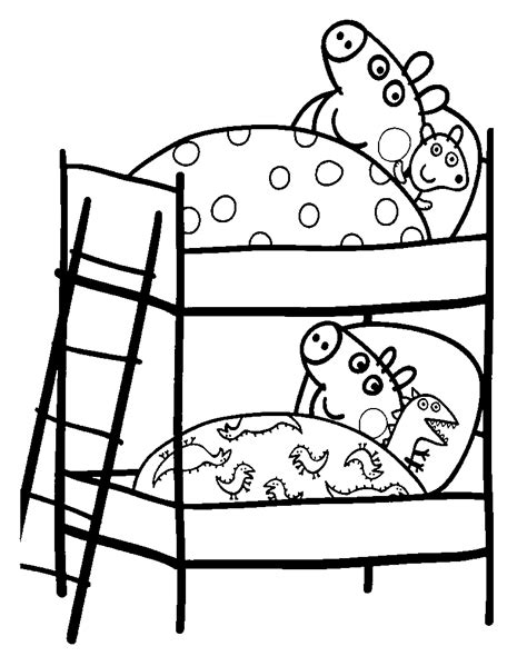 Peppa Pig Coloring Pages - Learny Kids