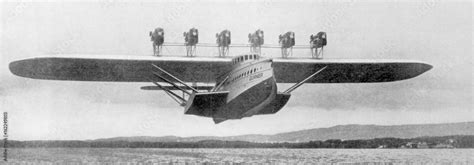 Dornier Do-X Photo. Date: 1930 Stock Photo | Adobe Stock