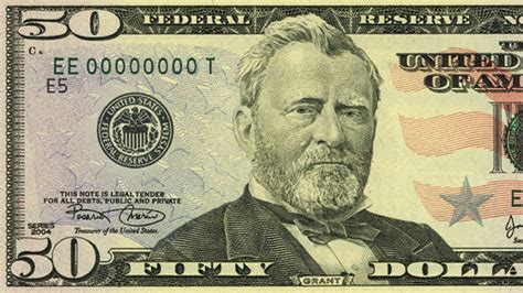 How Does A Fake 50 Dollar Bill Look Like - Dollar Poster