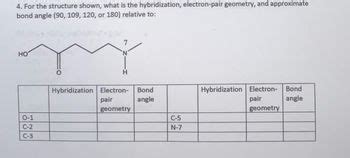 Answered: 4. For the structure shown, what is the… | bartleby