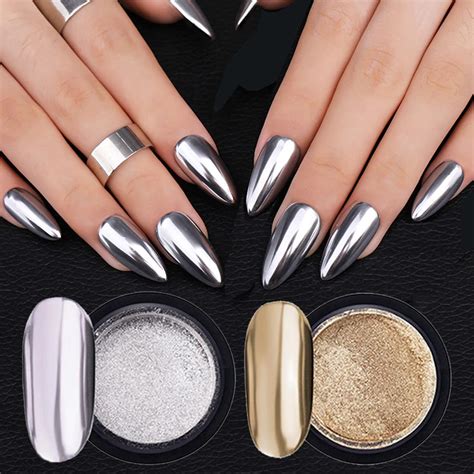 Silver Chrome Metallic Nail Polish