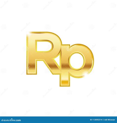 Golden Rupiah Symbol Isolated Web Vector Icon. Stock Vector - Illustration of cash, currency ...