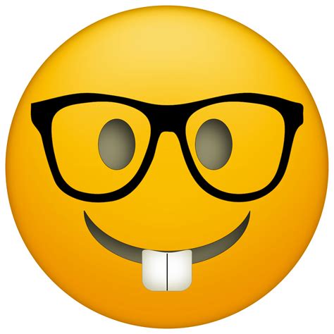 Nerd clipart emoji, Nerd emoji Transparent FREE for download on WebStockReview 2024