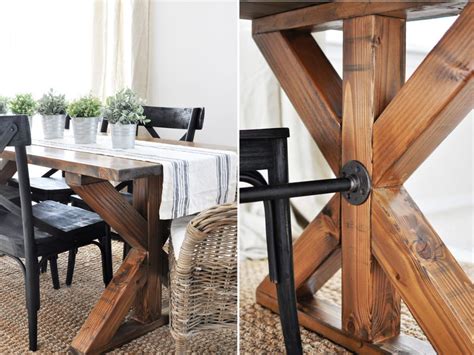 Diy Industrial Dining Table