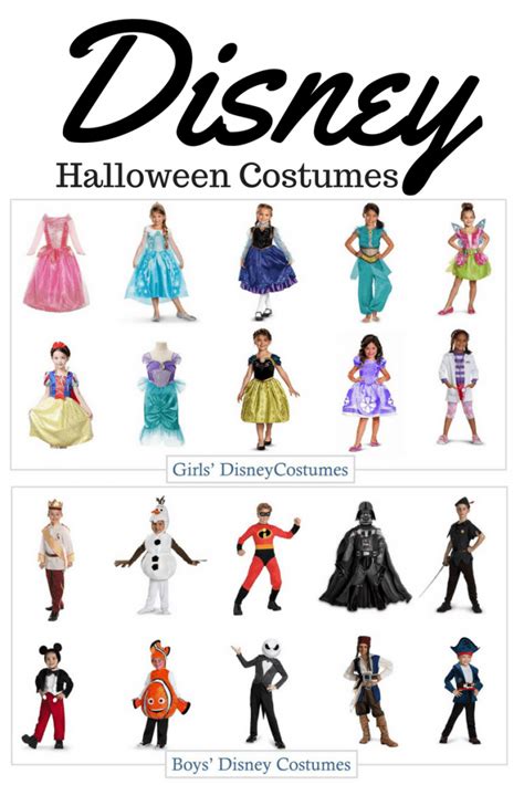 Disney Halloween Costumes for Boys and Girls | Dallas Socials