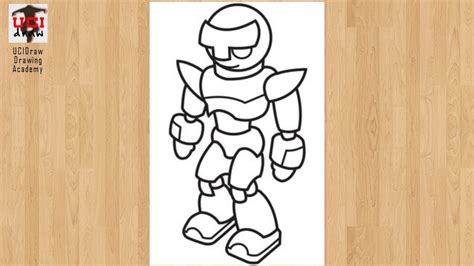 How to Draw a Robot | Easy Humanoids Sketch Step by Step | Super Cool Robot Drawing for ...