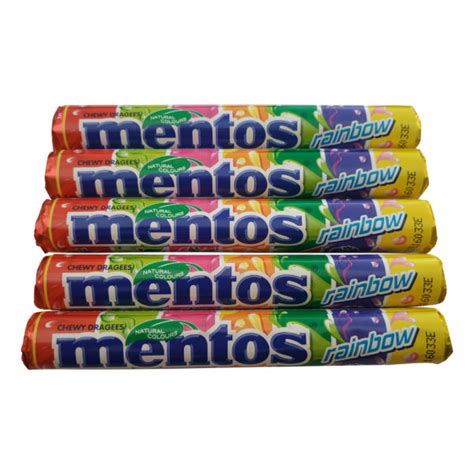 Mentos Sweets | Mentos Fruit | Seven Flavors of Mentos | Mentos Mix | 6.61 Ounce Total Weight ...