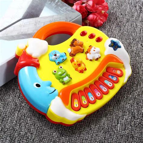 Funny Lovely Baby Children Kids Musical Educational Animal Farm Piano ...