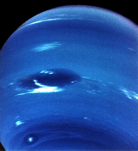 The Dark Spot On Neptune From Voyager 2