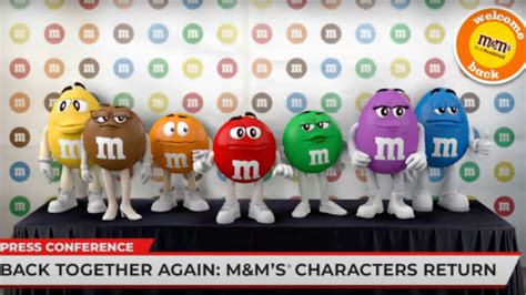 The M&M Spokescandies Announce Their Return in Super Bowl Commercial ...