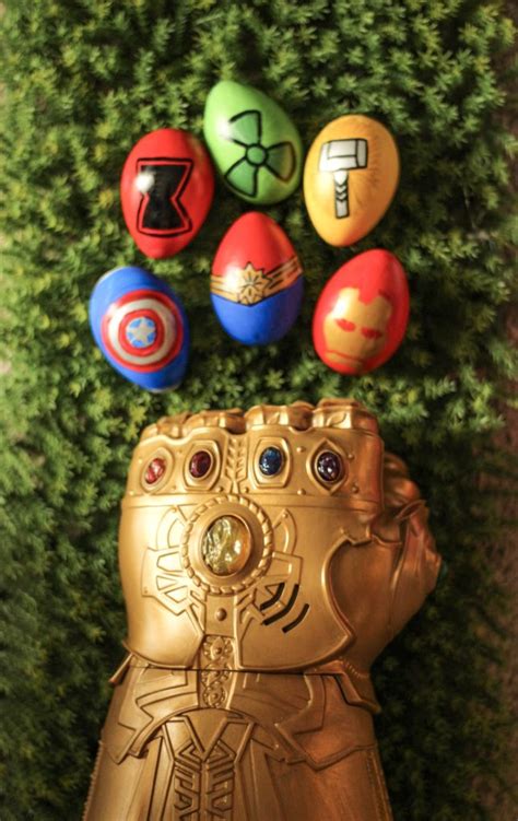 DIY Avengers Endgame Easter Eggs Craft Tutorial