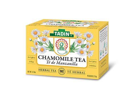 Chamomile Tea – Tadin Herb & Tea Co.