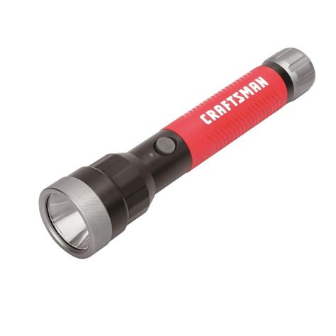 CRAFTSMAN LED flashlight 700-Lumen 3 Modes LED Spotlight Flashlight with Batteries Included ...