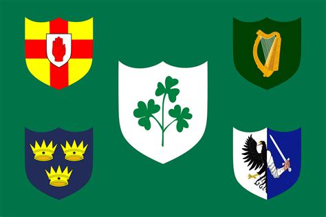 Flag of Irish Rugby Football Union (somewhat unified Ireland) : r ...