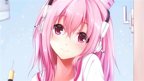 Pink Anime Girl PFP 1080X1080