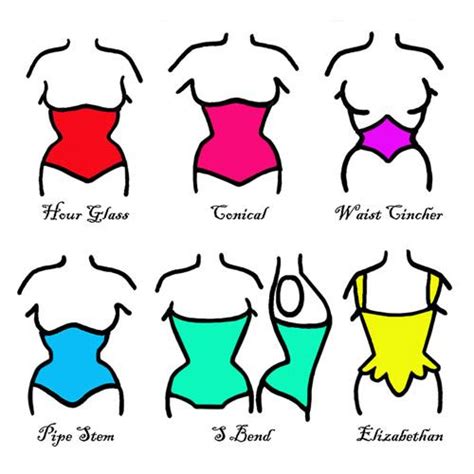 What Are The Different Corset Waist Shapes - Corset Training