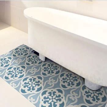 Waterproof Removable Custom Bathroom Vinyl Decal Floor Tile Stickers - Buy Floor Stickers ...