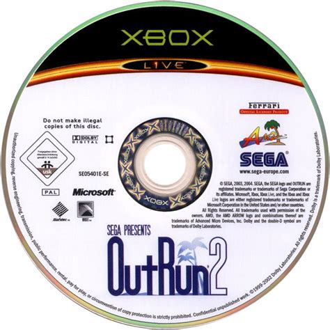 OutRun 2 (2003) box cover art - MobyGames